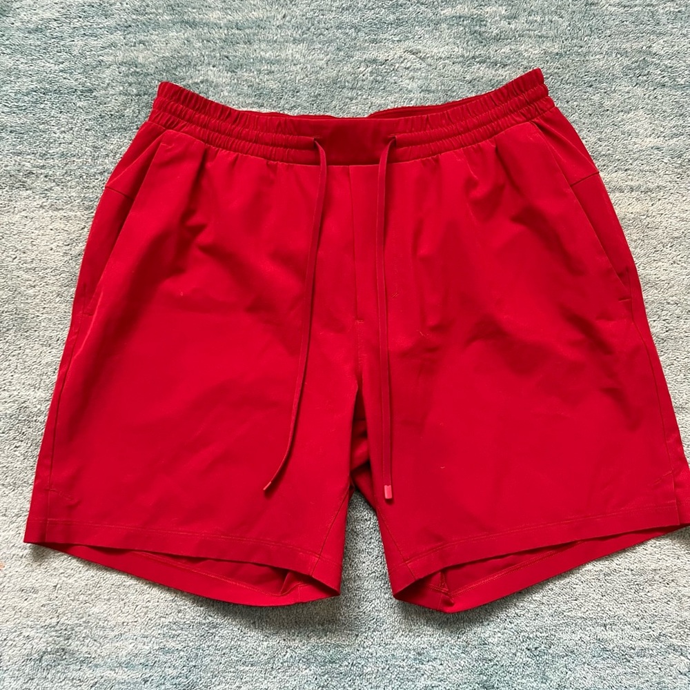 Red Lululemon Swim Short